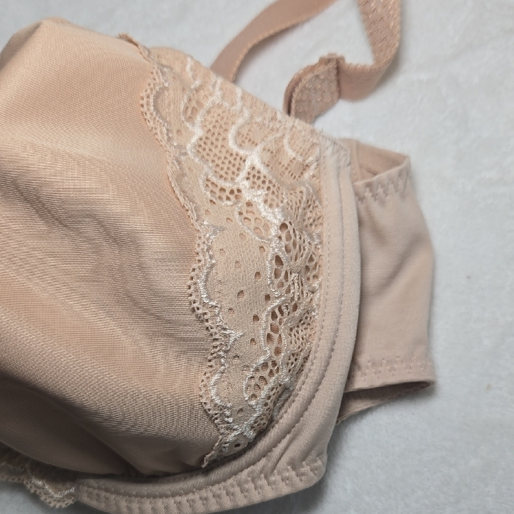 Simone Perele Lace Accent Bra in Tan - Picture 6 of 7